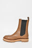 Dries Van Noten Brown Leather Chelsea Boots Size 36.5