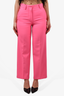 Dries Van Noten Hot Pink High Waisted Trousers Size 34