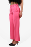 Dries Van Noten Hot Pink High Waisted Trousers Size 34