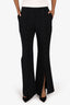 Ellery Black Split Front Pants Size 6