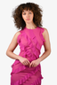 Elliatt Pink Ruffled 'Debra' Gown Size XS