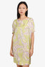 Emilio Pucci Multicolour Printed Silk Tunic Dress Size 38