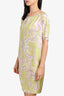 Emilio Pucci Multicolour Printed Silk Tunic Dress Size 38