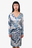 Emilio Pucci Multicolor Silk Printed Dress Size 42