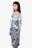 Emilio Pucci Multicolor Silk Printed Dress Size 42