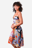 Emilio Pucci Multicolor Silk Sleeveless Slip Dress Size 42