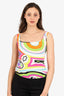 Emilio Pucci Printed Tank Top Size Medium