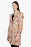 Etro Floral Linen Coat Size S