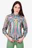 Etro Multicolour Printed Button Down Top Size 46