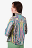 Etro Multicolour Printed Button Down Top Size 46