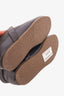 Fabiana Filippi Grey Leather Winter Boots Size 37