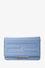 Fendi Blue Leather 'Tube' Wallet on Chain