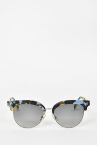 Fendi Blue/Brown Tortoiseshell Sunglasses