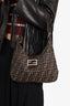 Fendi Brown Zucca Mamma Baguette Shoulder Bag
