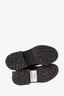 Fendi Brown Zucca Print Stretch Knit Thigh High Boots Size 35