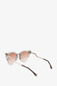 Fendi Cat-Eye Crystal Tip Sunglasses