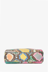 Fendi Multicolour Python Peek a boo Mini Crossbody Bag Mine