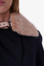 Fendi Pink Seta Fur Collar