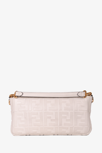 Fendi 2025 white baguette