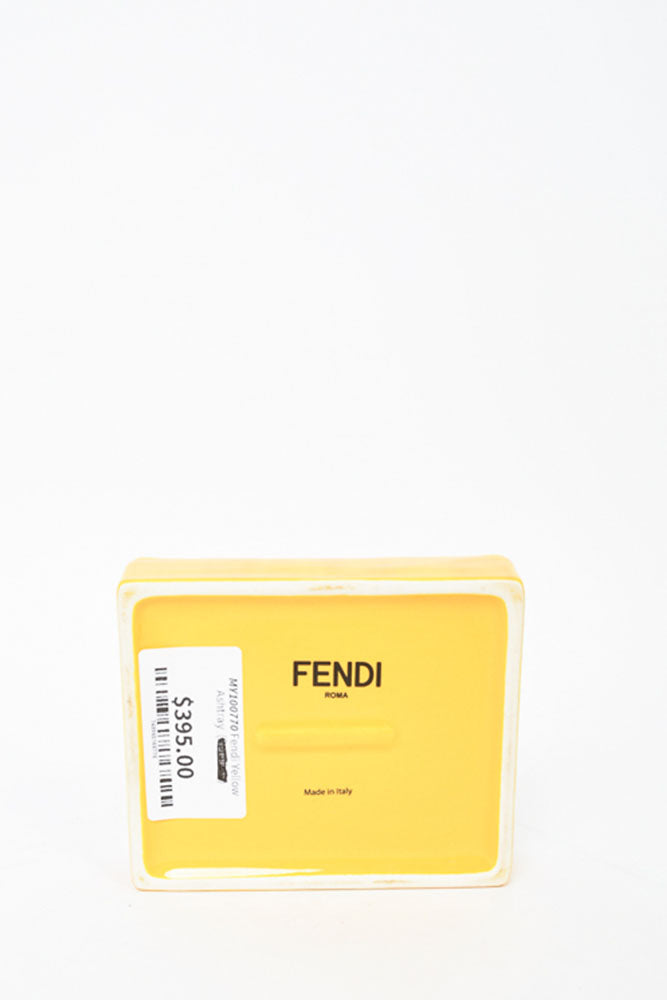 Fendi Yellow Ashtray