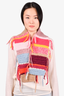 Forte Forte Multicoloured Wool Cable Knit Scarf