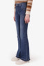 Frame Blue Denim Wide Leg Jeans Size 27