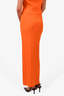 Frame Neon Orange Ribbed Skirt + Tank Top Size XS