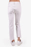 Frame White Denim "Le High Straight" Jean Size 25