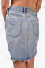 GRLFRND Blue Denim Distressed Skirt Size 26