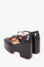 Gabriella Hearst Black Platform Mary Janes Size 39