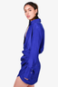Gauge 81 Blue Silk Asymmetrical Dress Size Est. Size M