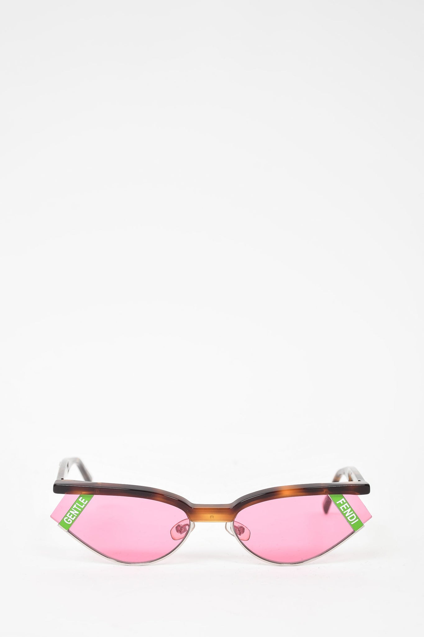 Gentle Monster x Fendi Pink Frame Cat Eye Sunglasses