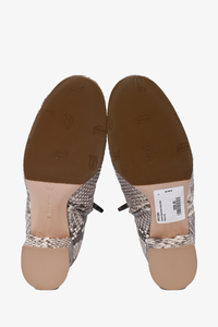 Gianvito rossi python boots hotsell