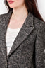 Giorgio Armani Grey Wool Coat Size 46