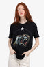 Givenchy Black Monkey Print T-Shirt Size L