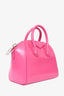 Givenchy Pink Leather Mini Antigona Top Handle with Strap