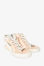 Golden Goose Pink Leather Star High-Top Sneakers sz 41