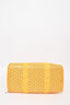 Goyard Goyardine Yellow Voltigeur MM Pet Bag