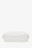 Goyard White Goyardine Canvas Sac Cap Vert PM Crossbody Bag