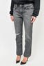 Grlfriend Grey Washed "Hailey" Jeans Size 9