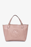 Gucci Beige Leather Soho Top Handle Bag with Strap