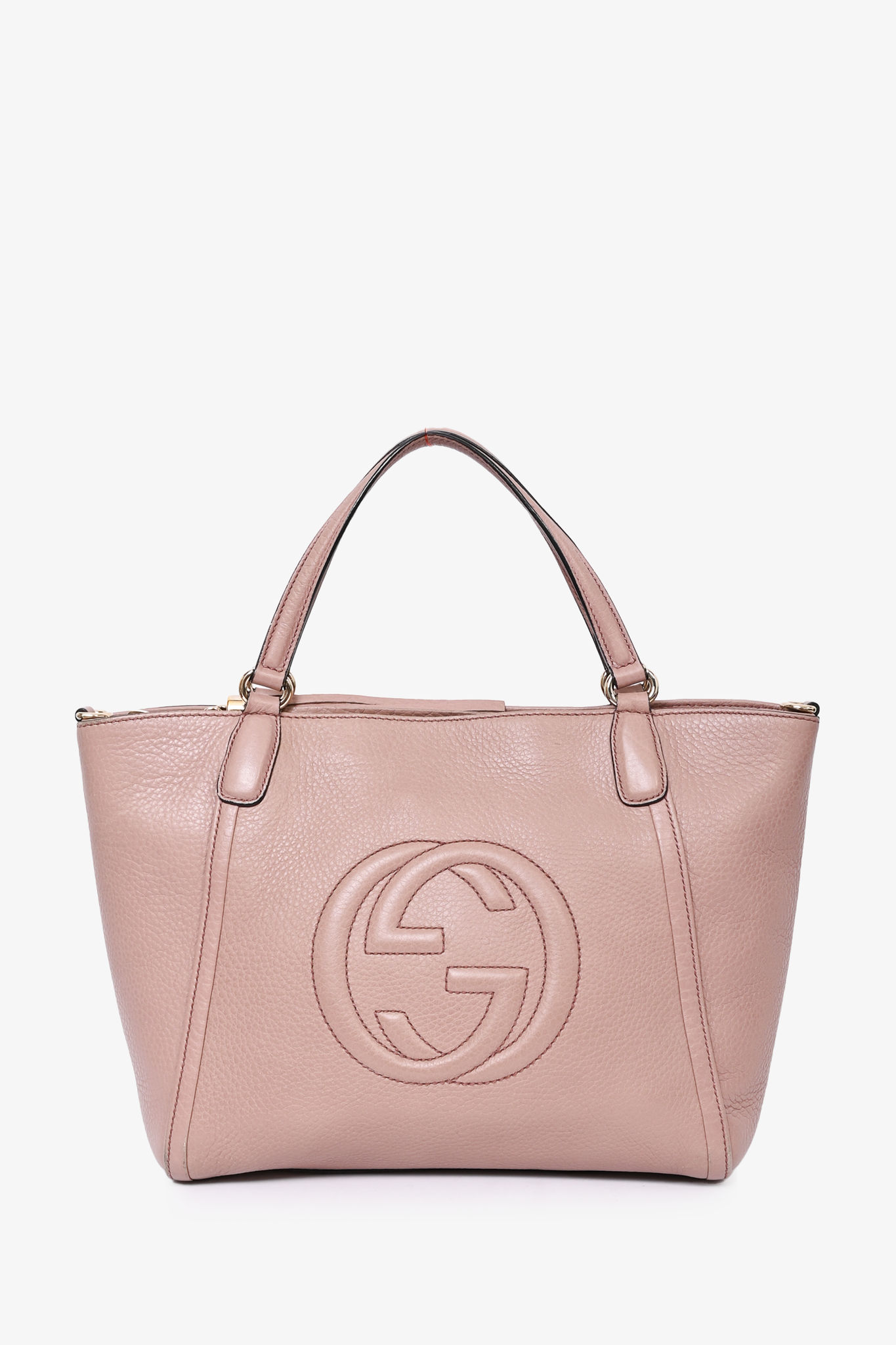 Gucci soho leather discount top handle bag