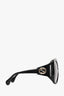 Gucci Black Acrylic Oversized Sunglasses