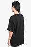 Gucci Black Cotton Web Logo T-Shirt Size S Mens