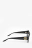 Gucci Black Crystal Embellished Cat Eye Sunglasses