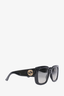 Gucci Black GG Logo Square Frame Sunglasses