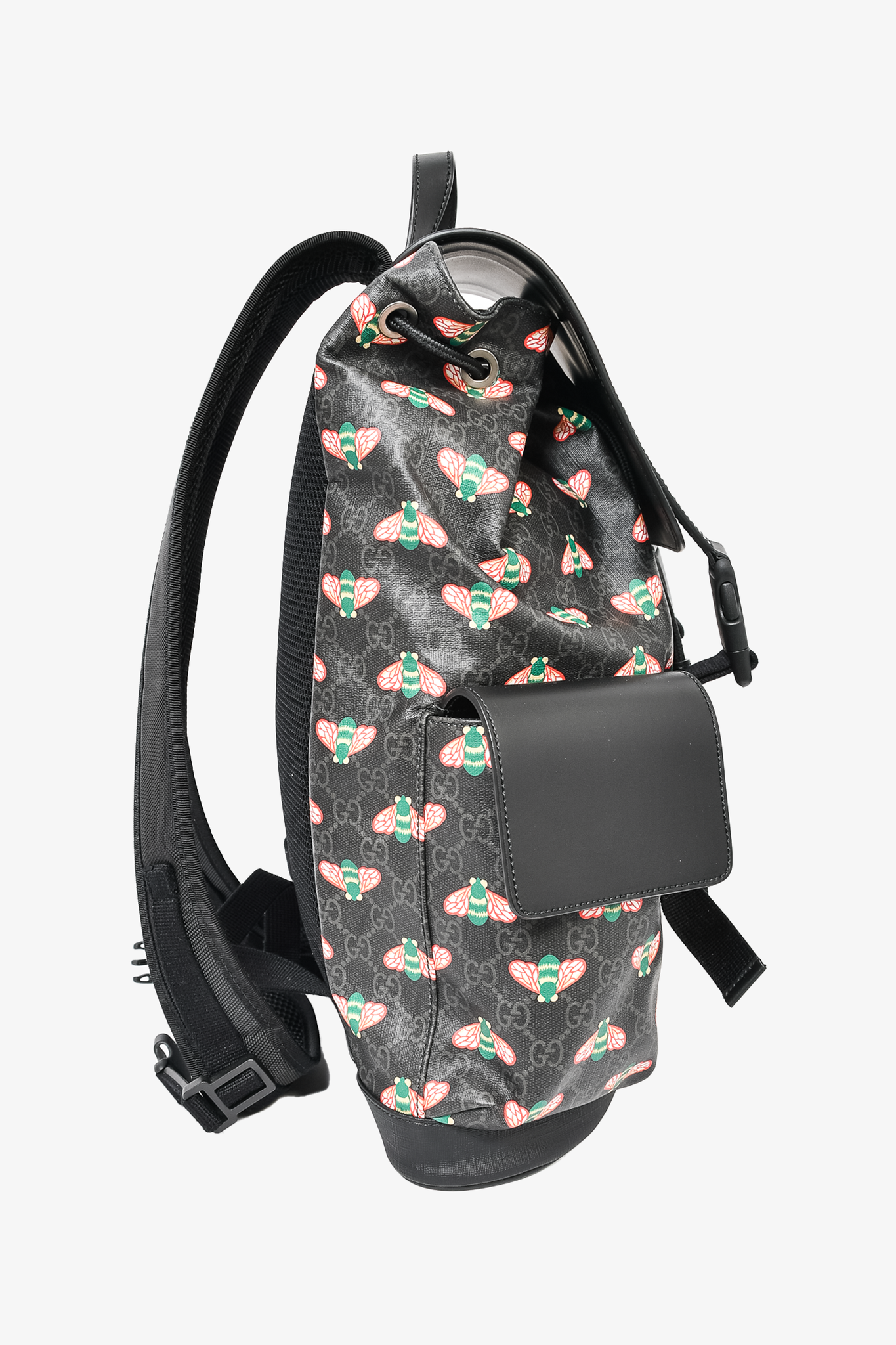 Gucci backpack bee shop black