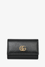 Gucci Black Grained Leather 6 Ring Key Holder