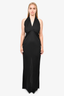 Gucci Black Halterneck Sleeveless Gown sz L
