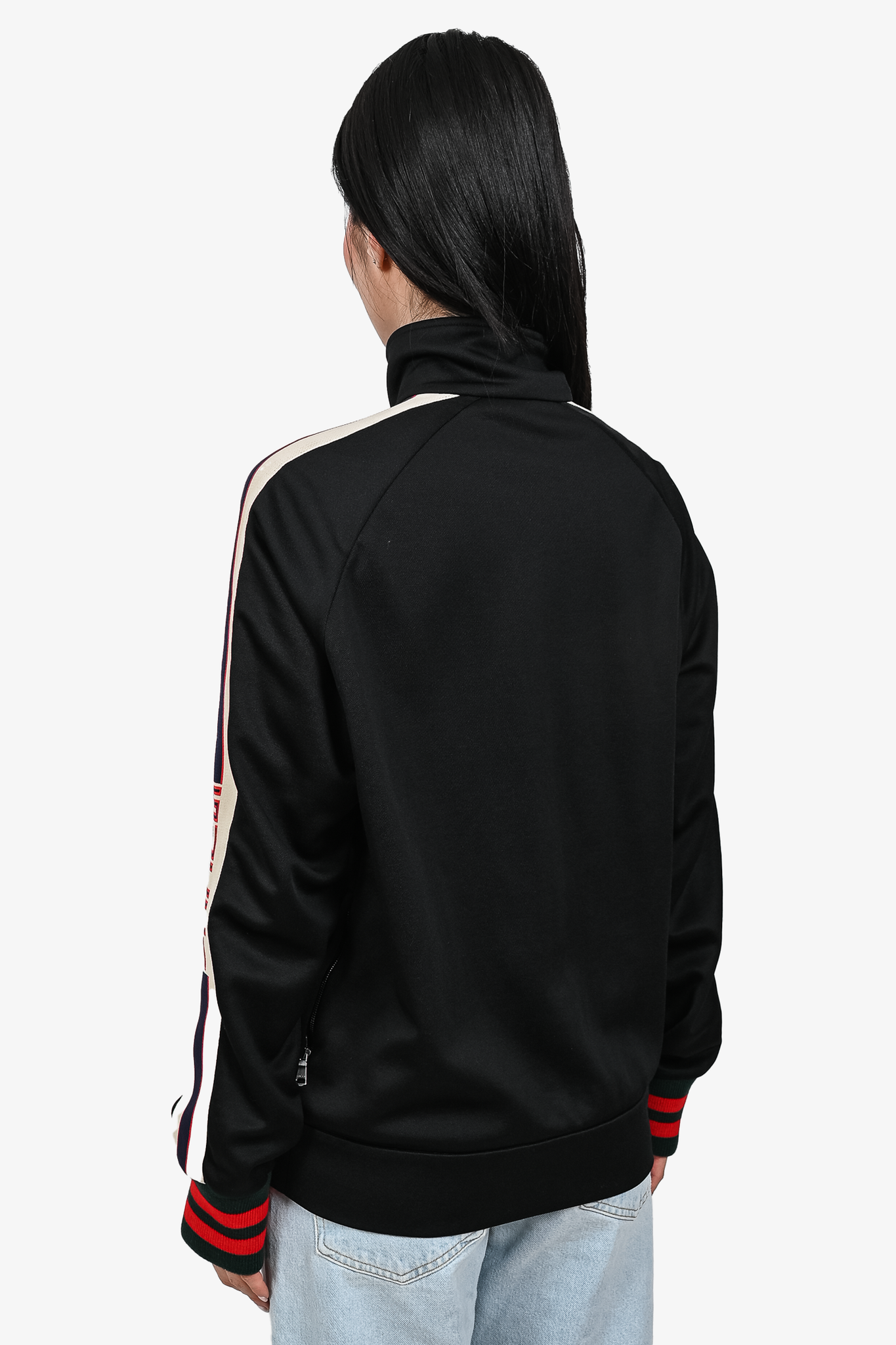 Gucci logo hot sale track jacket
